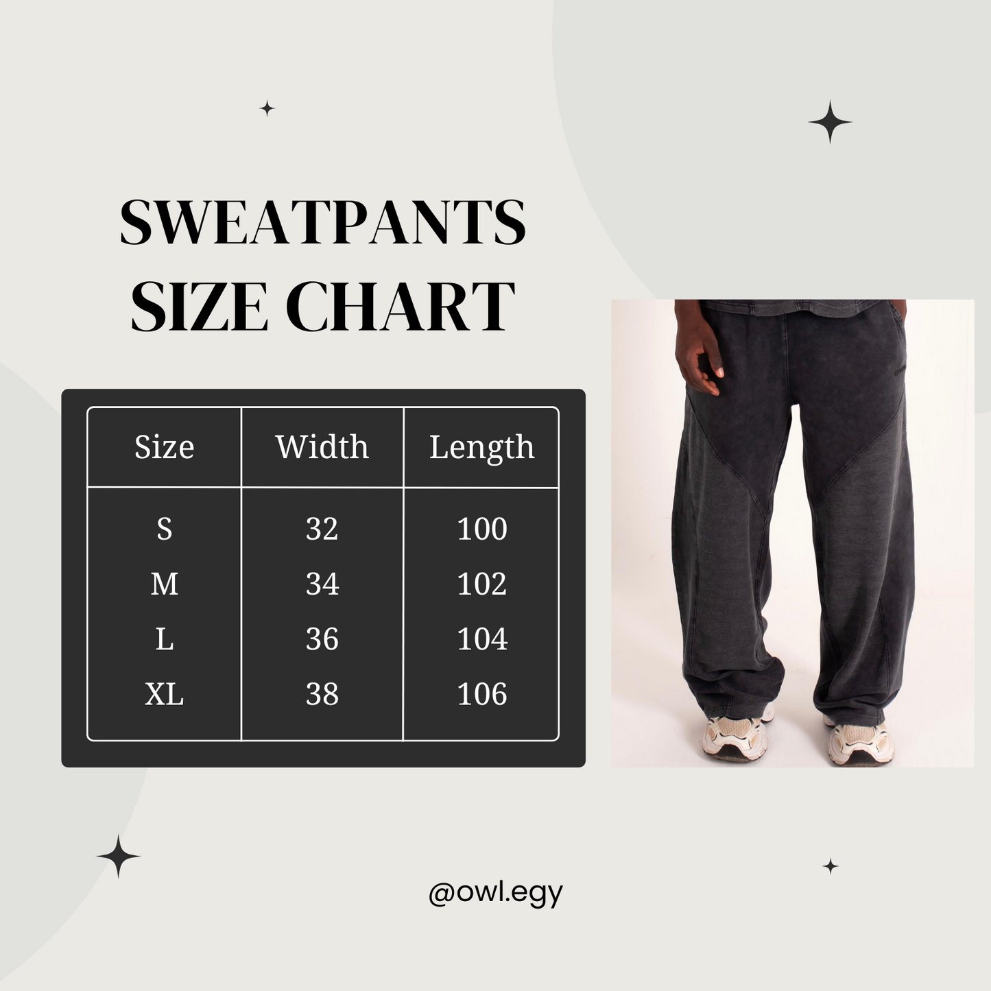 OWL Washed Comfort Sweatpants
