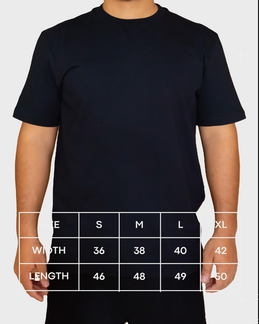 Men’s Regular Fit Black T-Shirt